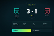 Football Game UI Kit, 100 Screens, an UI Kit Template by pawellpi (Thumbnail 44 of 117)