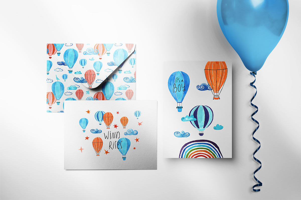 I Believe I Can Fly. Gouache Set., a Transportation Illustration by Annakniaz (Photo 10 of 11)