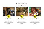 Fundraising HTML Template - Charity, a Websites & App Template by oLanding (Thumbnail 5 of 6)