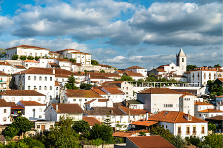 Penela town in Portugal, an Architecture Photo by Leonid Andronov