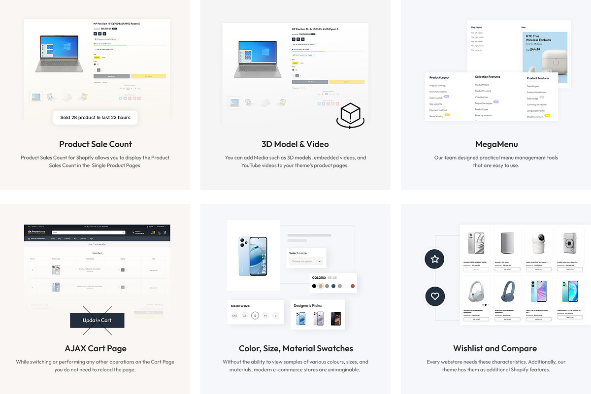 Electronics & Gadgets Shopify Theme, a Shopify Template by LogicGo Shopify Experts (Photo 6 of 7)
