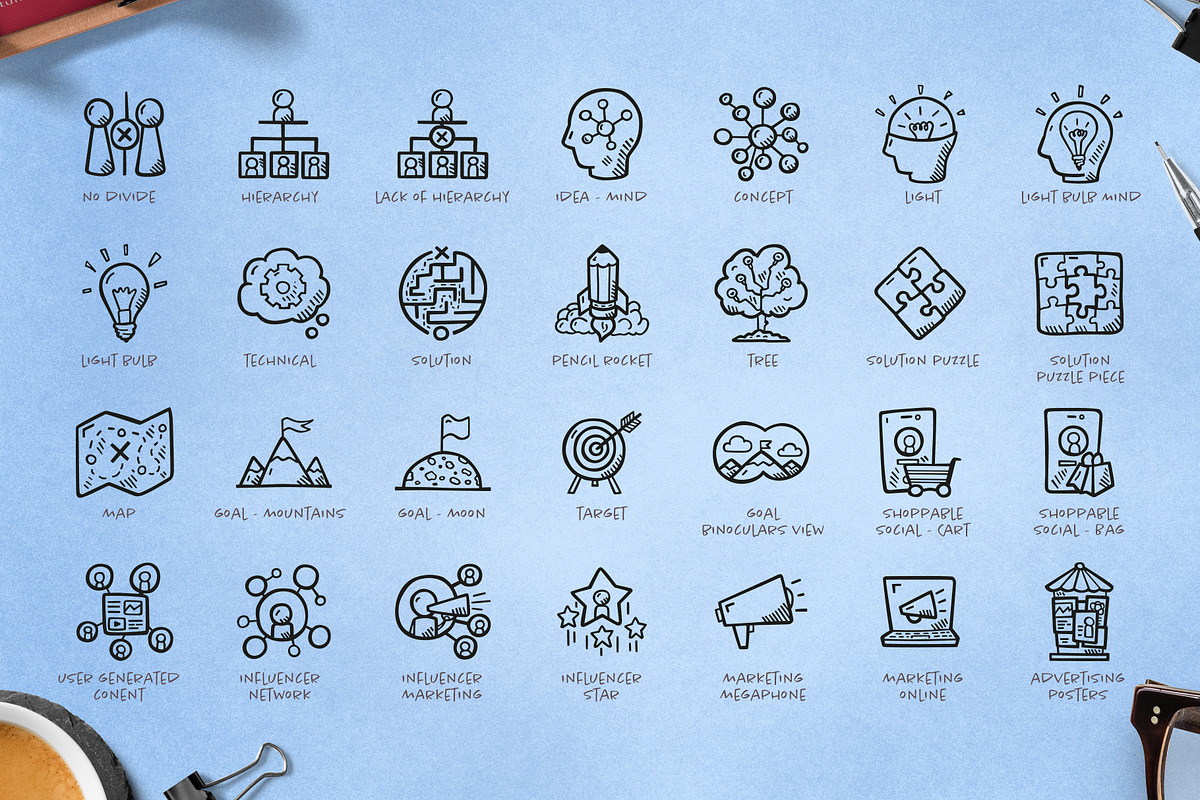 Business Icons - LITE, an Icon by Good Stuff No Nonsense (Photo 3 of 12)