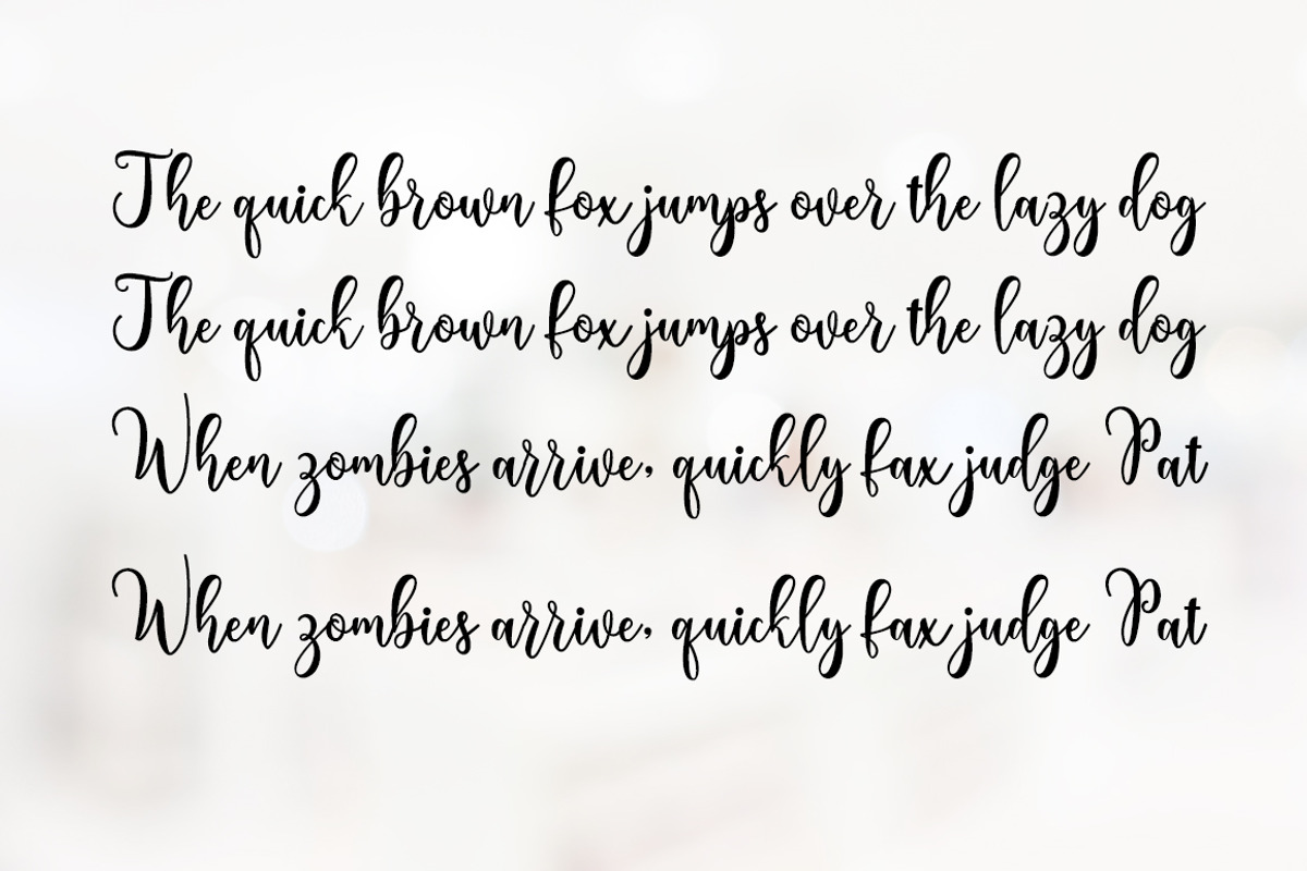 Baverly Script, a Script Font by Amarlettering (Photo 7 of 8)