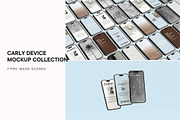 Carly iPhone Mockup Collection, an iPhone Mockup by Mockup Line (Thumbnail 1 of 9)