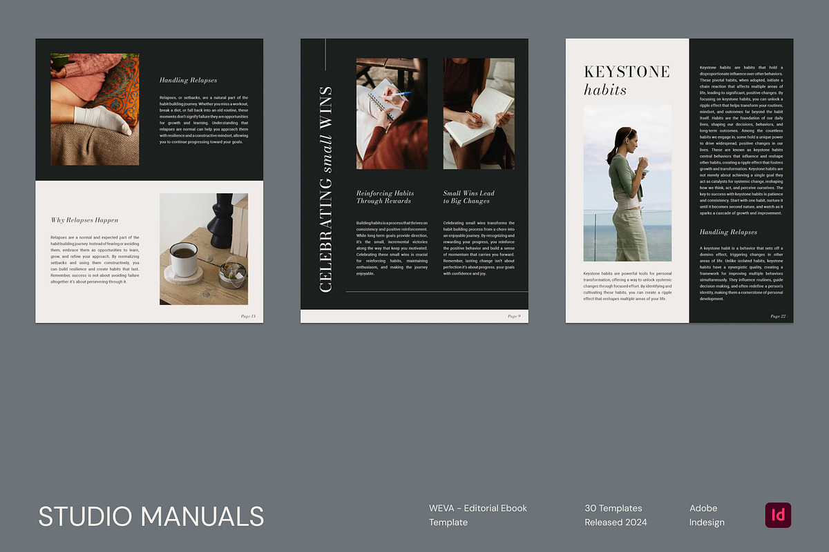 WEVA – Editorial Ebook Template, a Social Media Template by Studio Manuals (Photo 1 of 8)