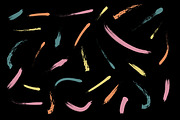 Black and Colorful Brush Stroke, an Object Illustration by ContestDesign (Thumbnail 2 of 3)