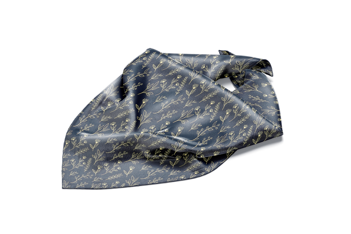 Wrapped Silk Scarf Mockups, a Product Mockup by rebrandy (Photo 6 of 10)