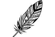 Feather SVG Bundle, an Object Graphic by Designer_Momina (Thumbnail 3 of 18)