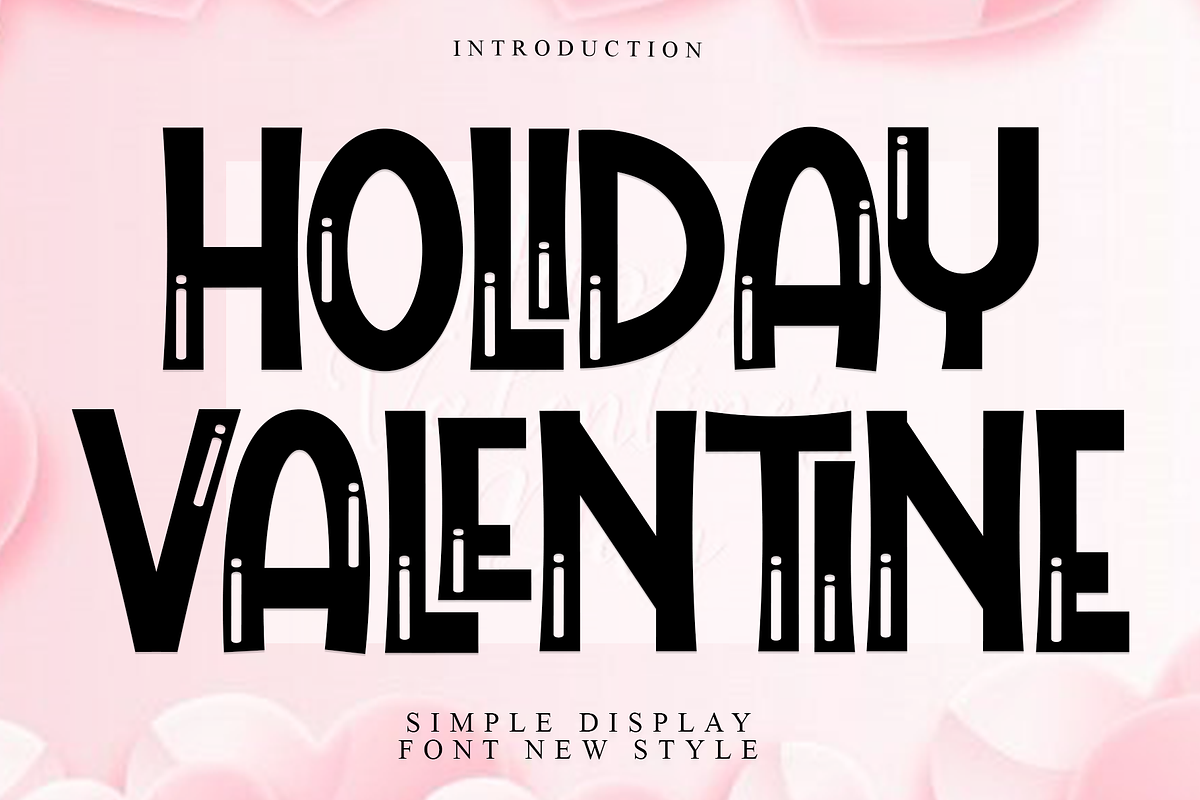Holiday Valentine, a Sans Serif Font by FreshTypeINK (Photo 1 of 8)