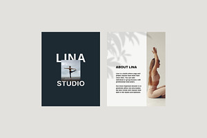 LINA / Canva Yoga Templates