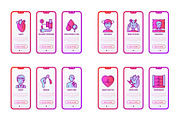 Heart Attack | 16 Thin Line Icons, an Outline Icon by Alex Blogoodf (Thumbnail 9 of 11)