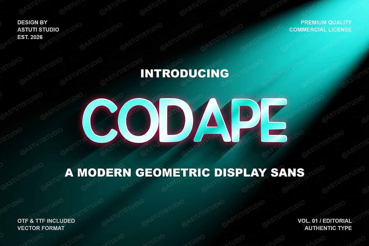 Codape | Elegant & Modern Luxury Ser, a Serif Font by Astuti Studio (Photo 2 of 25)