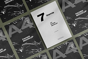 A4 Paper / Stationery Mockups 02, a Pens & Pencil Mockup by dpi (Thumbnail 1 of 11)