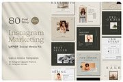 LAPER Social Media Kit | CANVA, a Social Media Template by BlancaLab Studio (Thumbnail 1 of 9)