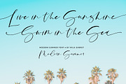 Modern Summer Calligraphy Logo Font, a Script Font by Mila Garret (Thumbnail 2 of 14)