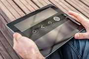 Tablet Mock-up, a Device Mockup by zippypixelstudio (Thumbnail 10 of 16)