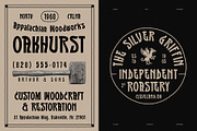 SFC Flosra - Folkcraft Display, a Slab Serif Font by Saera Type (Thumbnail 7 of 12)