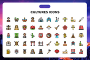 Cultures Icons, a Duotone Icon by Wencory (Thumbnail 1 of 3)