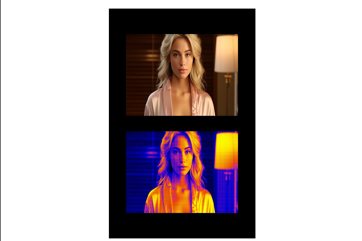 Heatmap Gradient Photo Effect, a Brushes & More by studiogstock (Photo 2 of 2)
