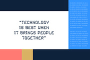 Gepix - Geometric Pixel Color Font, a Font by Lunarts Studio (Thumbnail 2 of 10)
