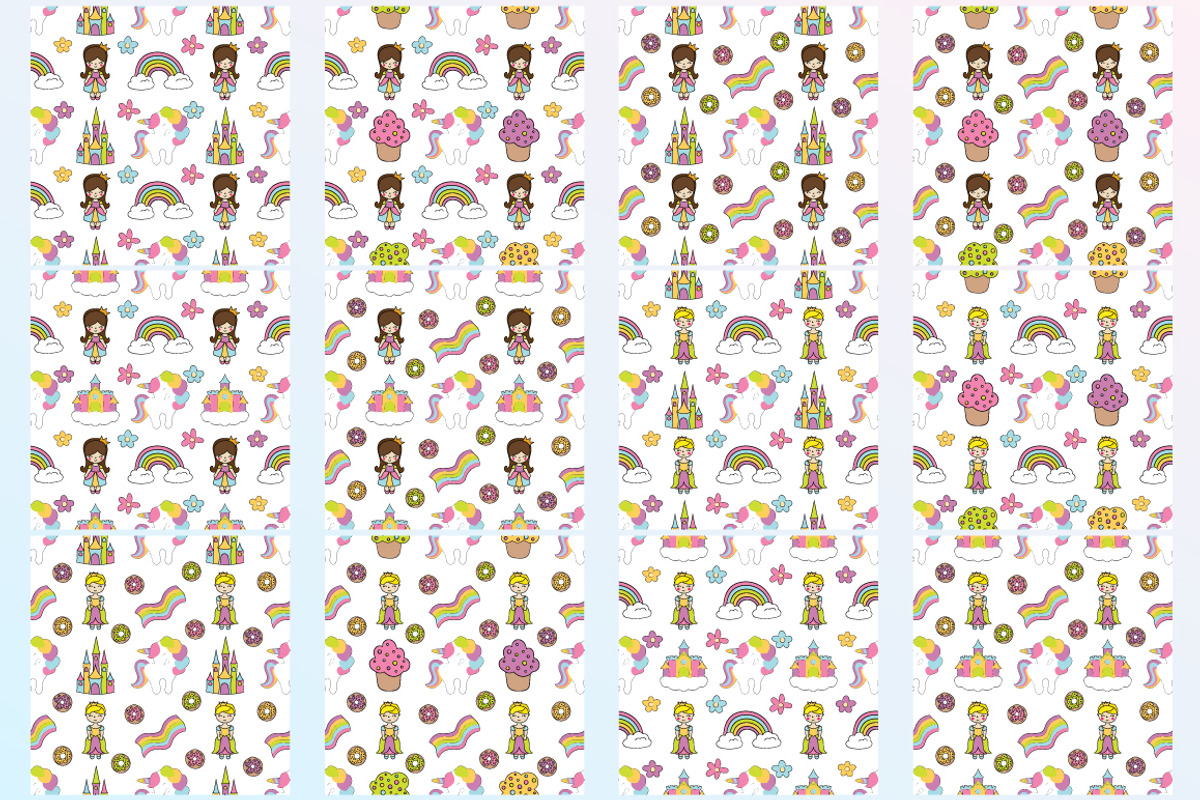 Unicorn 1 - elements and patterns, an Animal Illustration by My Sweet Dreams (Photo 4 of 13)