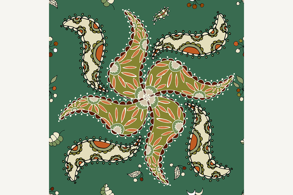 Vector seamless ethnic pattern, a Pattern Graphic by IllustrationArtShop