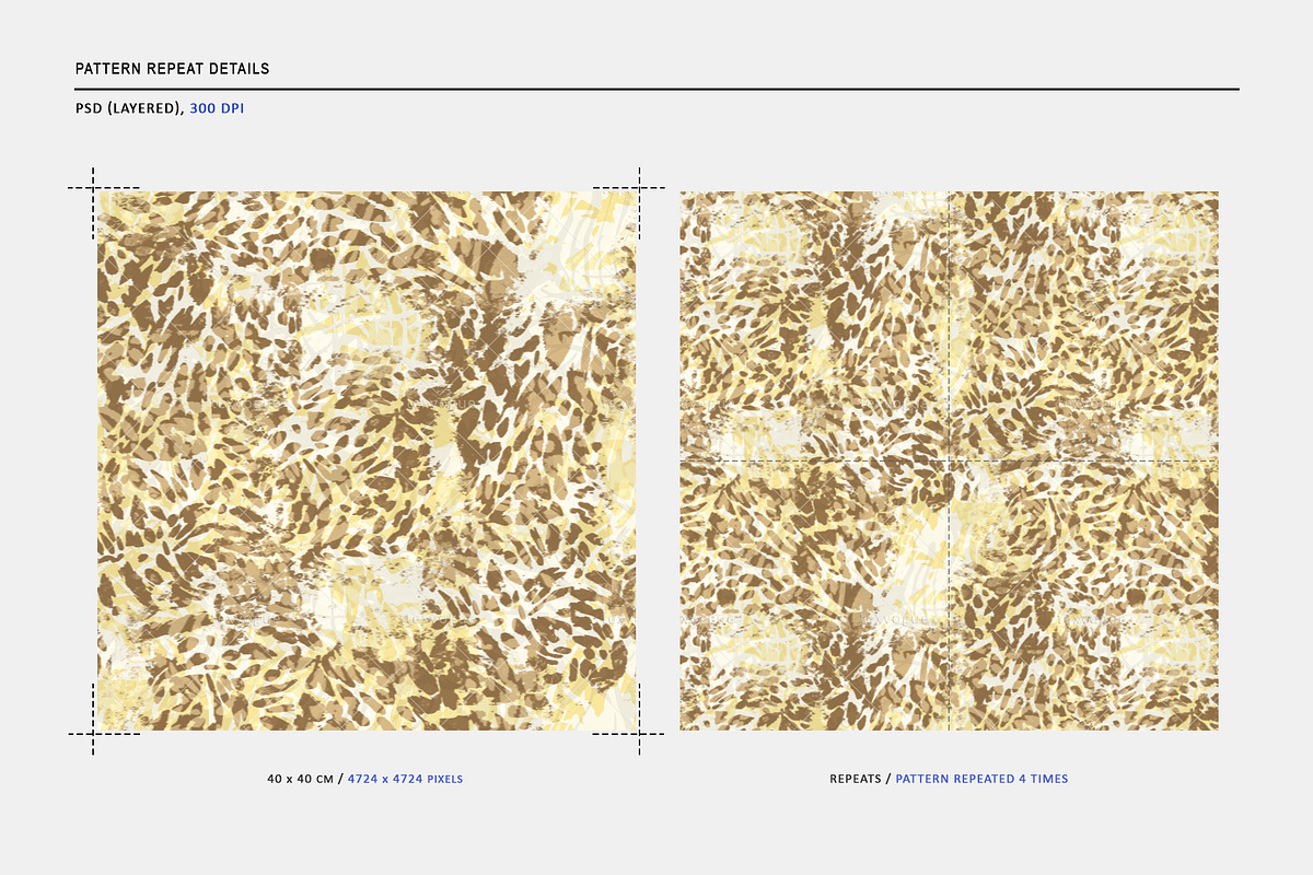 Animal Clash - Seamless Patterns, a Pattern Graphic by texvogue (Photo 2 of 11)