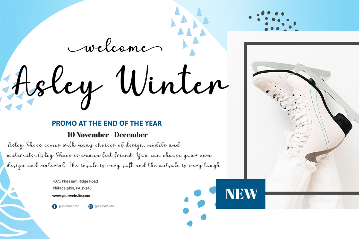 Winter Days, a Script Font by DN Creative (Photo 5 of 7)