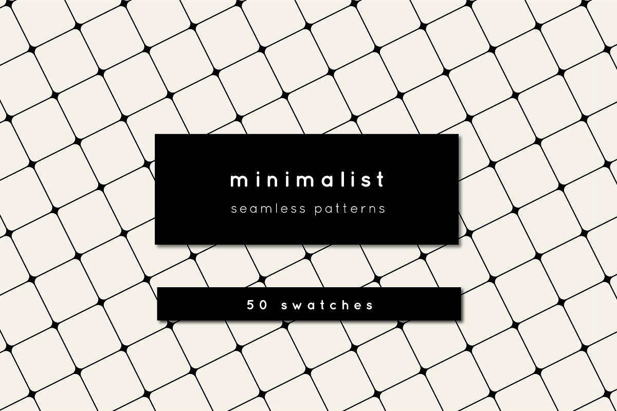 Minimalist Seamless Patterns | vol.2, a Pattern Graphic by Curly_Pat (Photo 1 of 10)