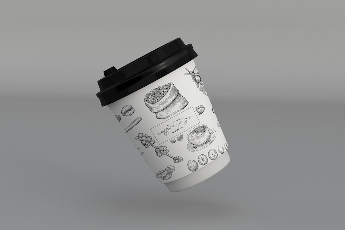 Paper Coffee Cup Mockup, a Cups & Container Mockup by Pixel_Vision_Store (Photo 2 of 4)