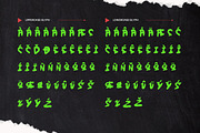 Woemblu - Retro Brush Font, a Handwritten Font by Dhabee (Thumbnail 8 of 9)