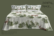 Bedding Flat & Fitted Sheet Mockups, a Product Mockup by mock-ups (Thumbnail 11 of 16)