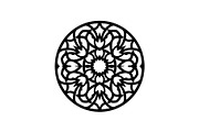 Mandala Circle Ornament Vector Bundl, an Illustration by Gaye Art (Thumbnail 42 of 51)