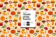 Thanksgiving Pattern, a Pattern Graphic by Neermana (Thumbnail 1 of 5)