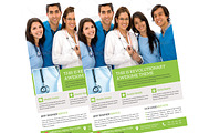Medical & Doctor Flyer Template, a Flyer Template by TheGraphicsWorld (Thumbnail 2 of 3)