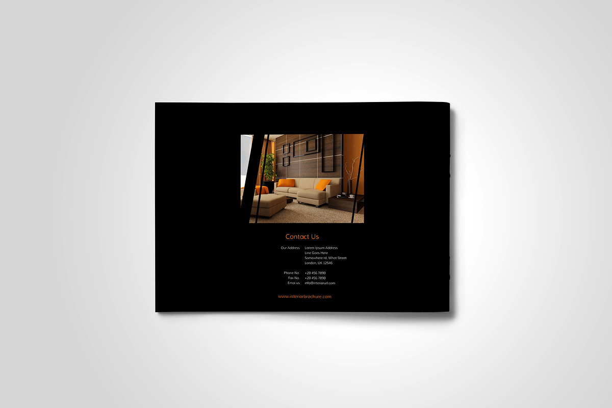 Interior Brochure Template V1, a Brochure Template by JanySultana (Photo 7 of 15)