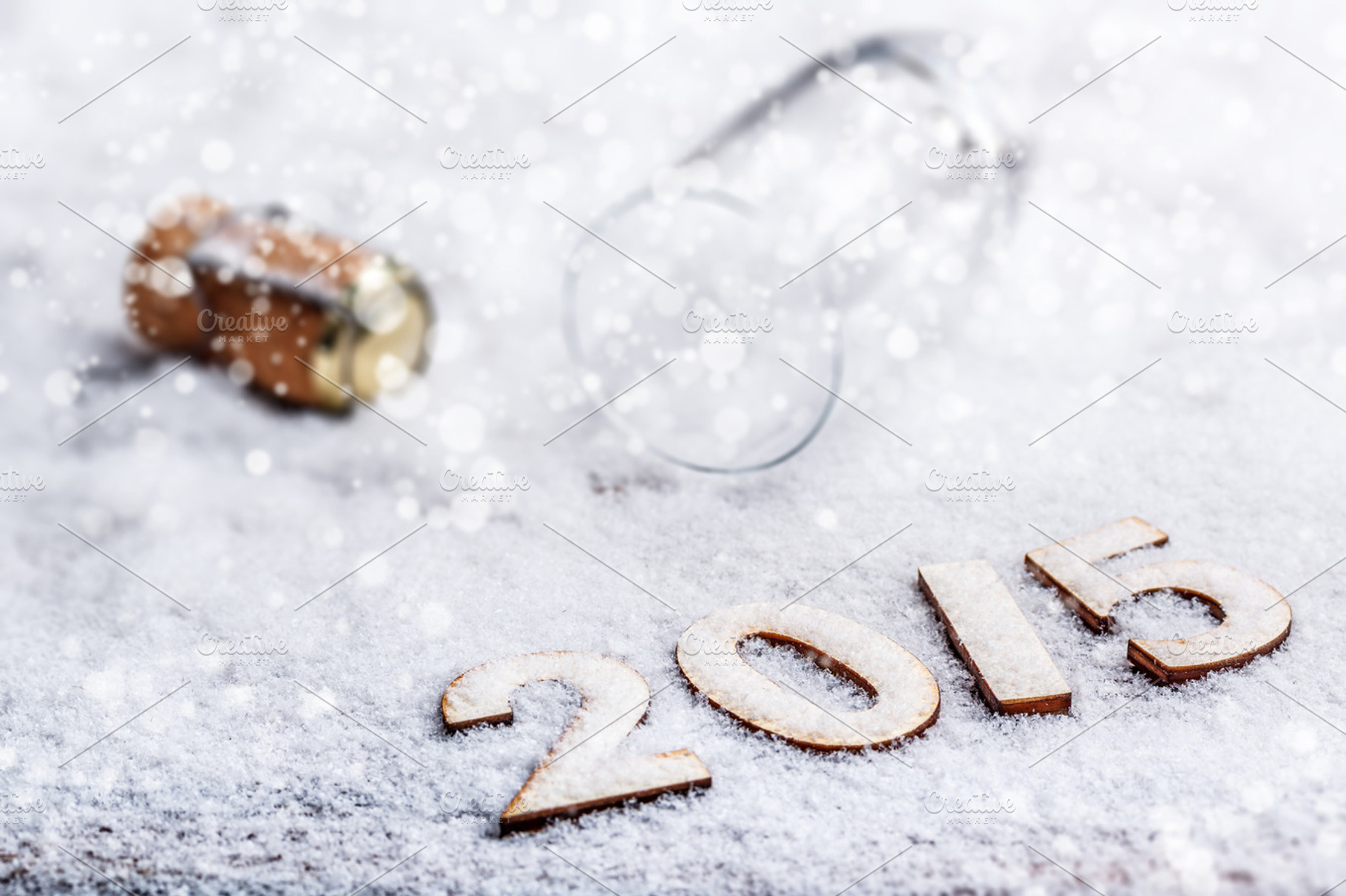 New year's concept stock photo containing new and year