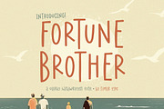 Fortune Brother - Quirky Handwritten, a Handwritten Font by Timurtype (Thumbnail 1 of 7)