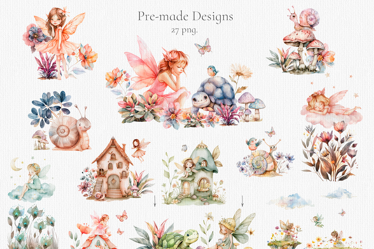 Fairy World. Nursery Art., a Decorative Illustration by Designwork (Photo 2 of 16)
