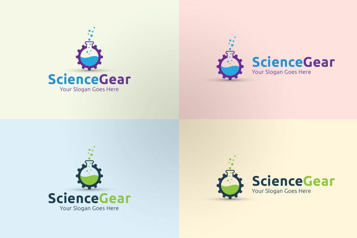 Science Gear Logo, a Branding & Logo Template by Dotnpix (Photo 4 of 5)