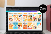 Kids Pinterest Canva Templates, a Social Media Template by Cultive Creative (Thumbnail 2 of 12)