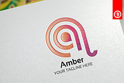 Amber / Letter A - Logo Template, a Branding & Logo Template by Artha Desain (Thumbnail 1 of 5)