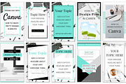 Canva Pinterest Templates, a Social Media Template by Gorgeous Graphics (Thumbnail 2 of 4)