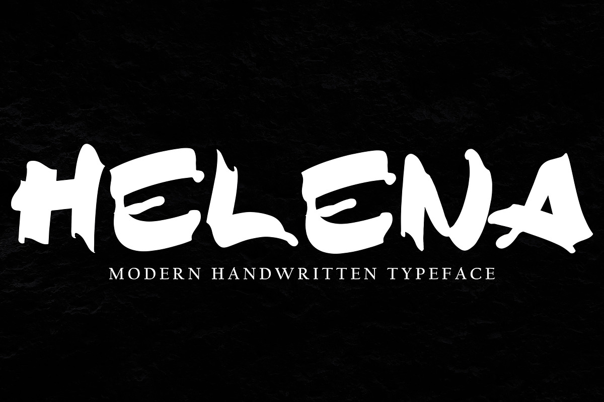 Helena, a Handwritten Font by pineungtype (Photo 1 of 6)