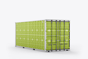 Shipping Container Mockup Set