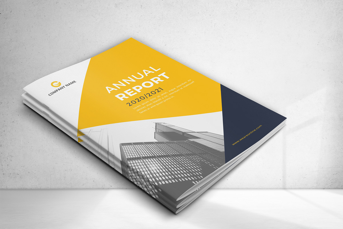 Annual Report, a Brochure Template by design_pick (Photo 5 of 17)