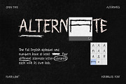 Scrawlpunk - Scribbles Font, a Handwritten Font by FLYERWRK (Thumbnail 9 of 10)