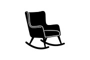 Rocking Chair Silhouette Bundle, an Illustration by Designs_River (Thumbnail 12 of 51)