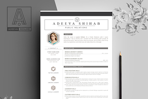 Modern Resume Template Shihab