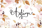 Autumn Pink Rose Handdraw Bundle Set, a Decorative Illustration by MooBeer (Thumbnail 2 of 8)